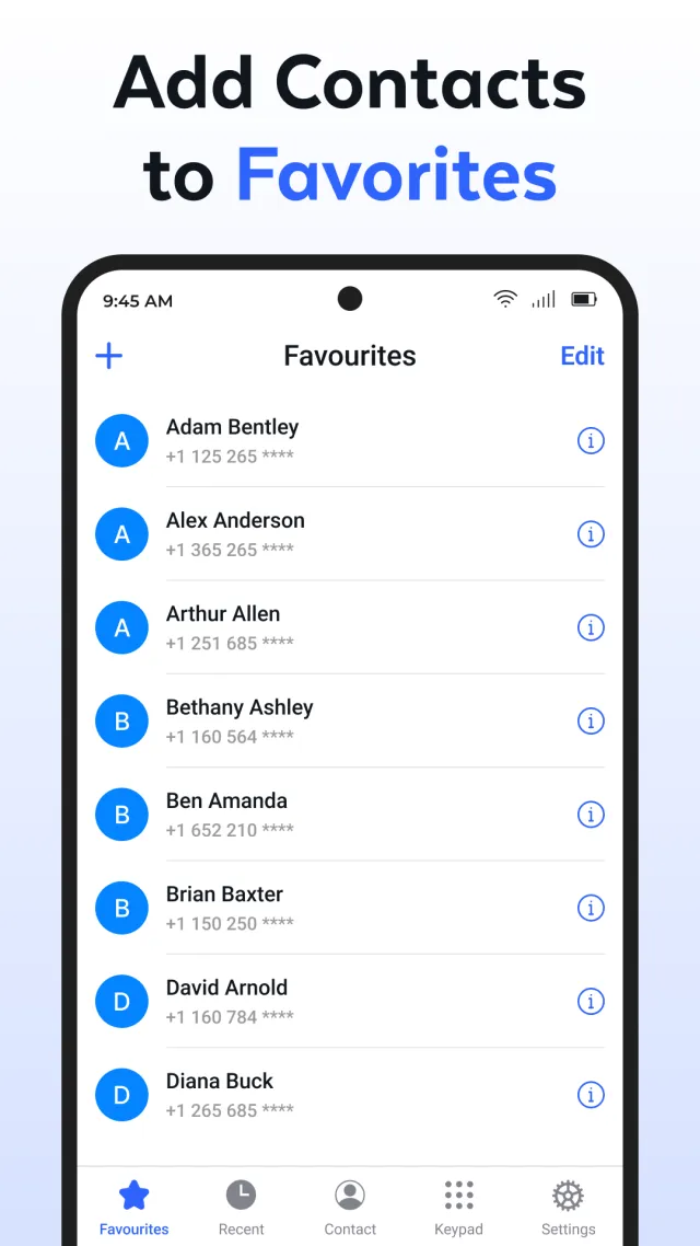 Contacts - Screen 5