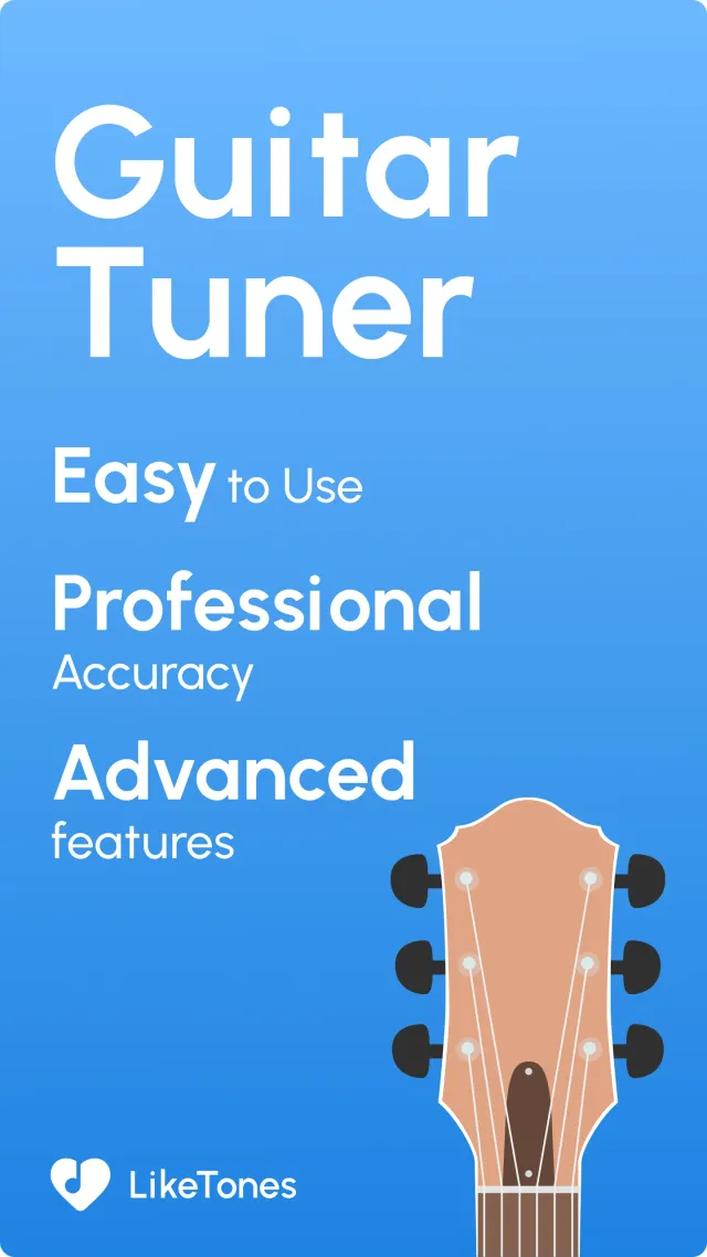 Guitar Tuner - LikeTones - Screen 1