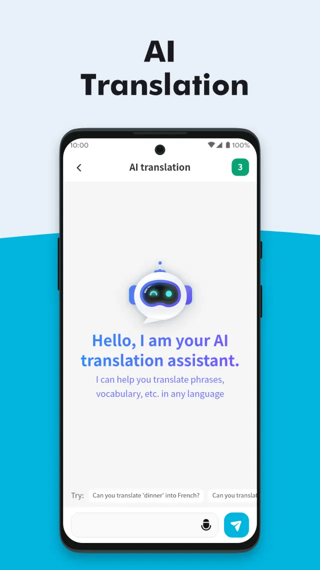 Translate Fast : AI Translator - Screen 2