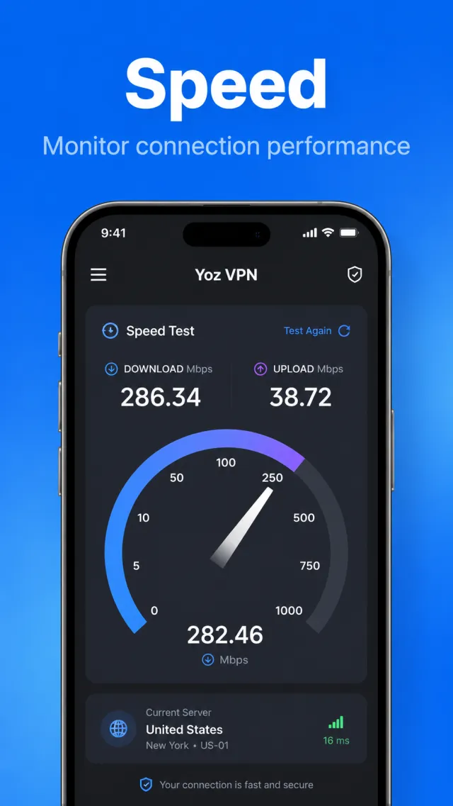 Yoz VPN: Secure Connection - Screen 2