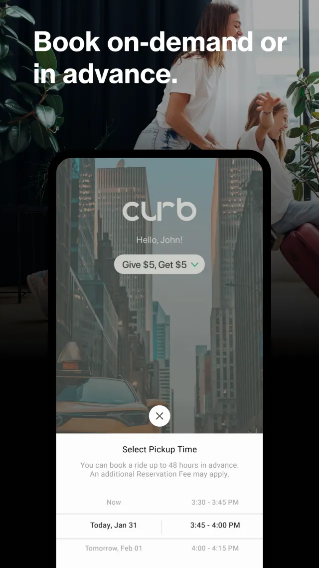 Curb - Request & Pay for Taxis - Screen 2