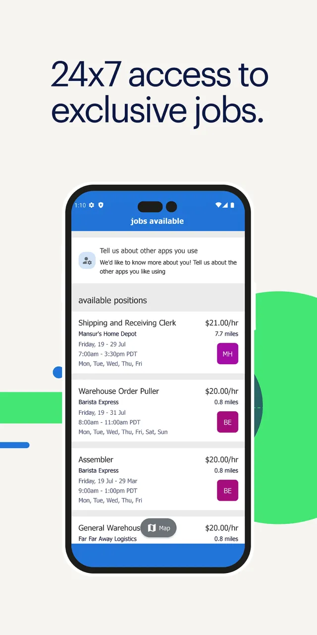 randstad: jobs for workers - Screen 2