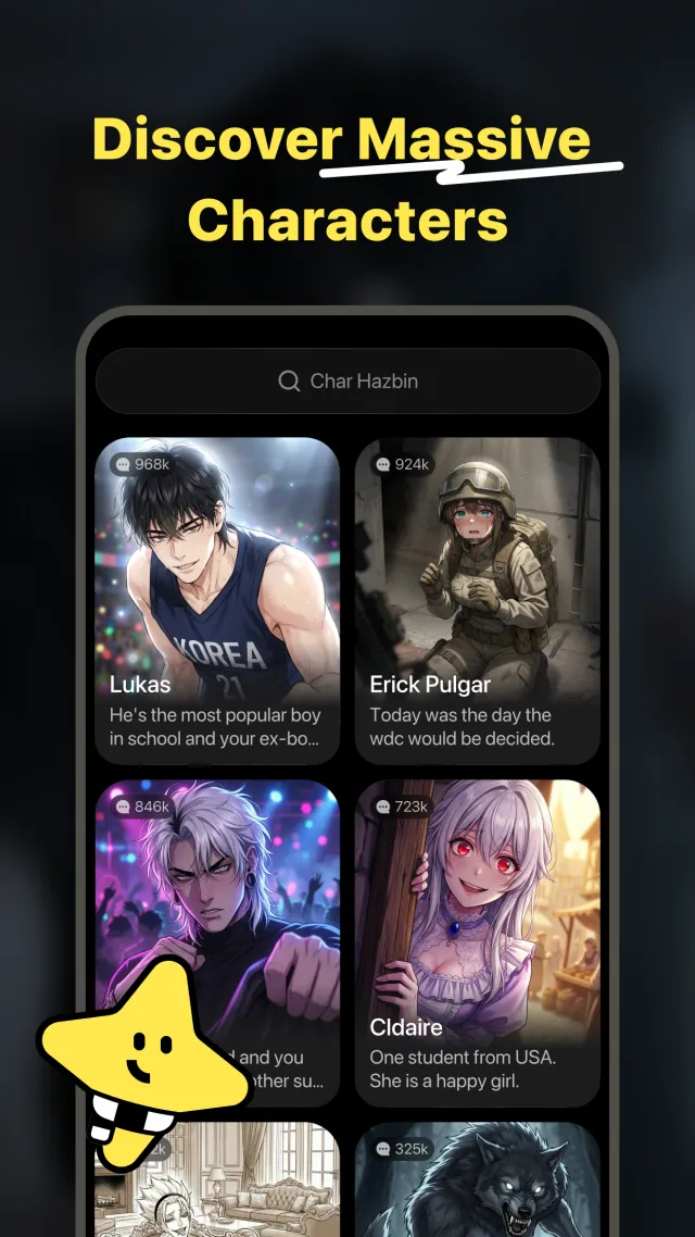 Dootchi: Chat with AI Chars - Screen 2