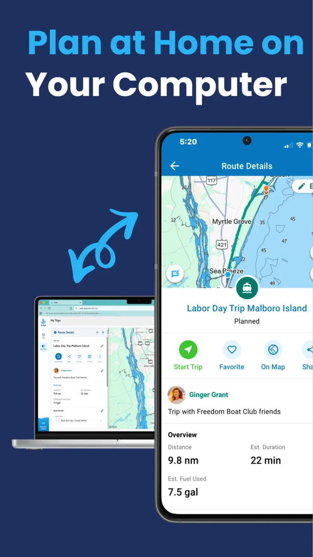 Argo - Boat Navigation App - Screen 7