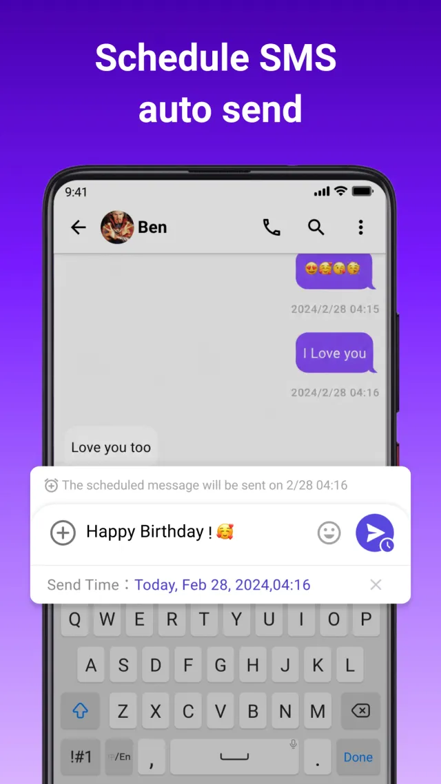 Messages - SMS + MMS Messenger - Screen 3