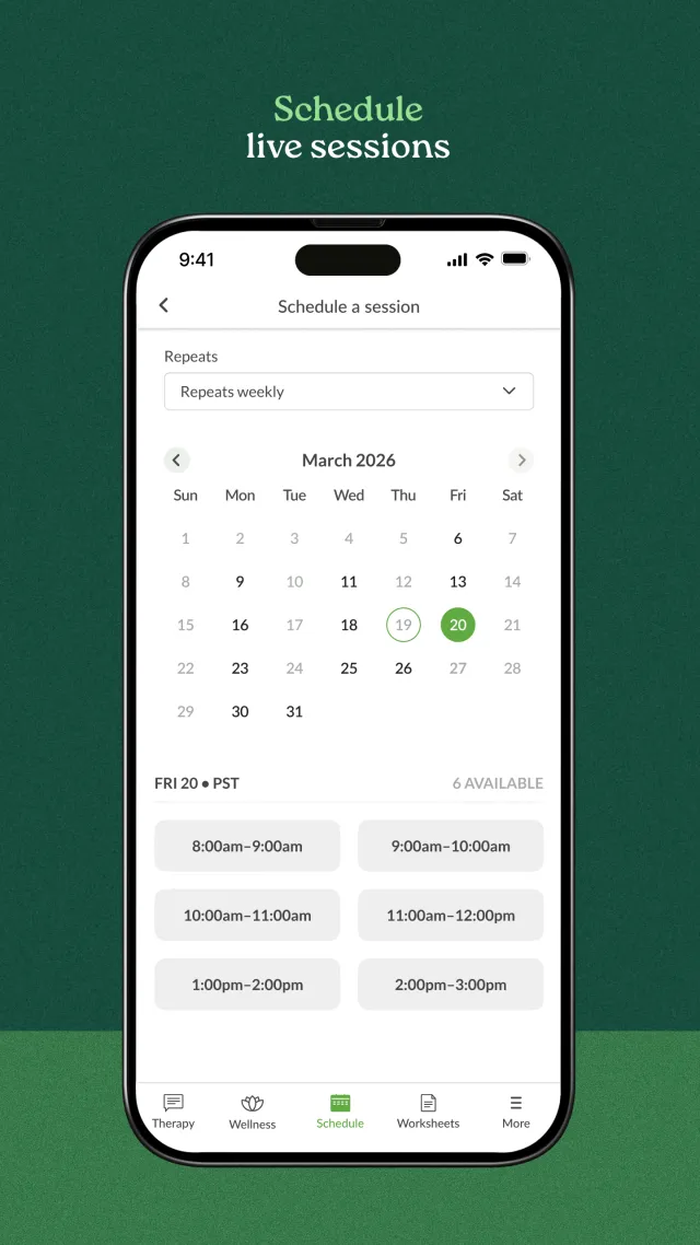 BetterHelp - Therapy - Screen 3