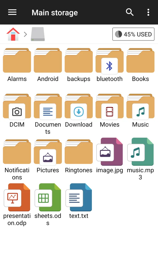 File Manager - Screen 3