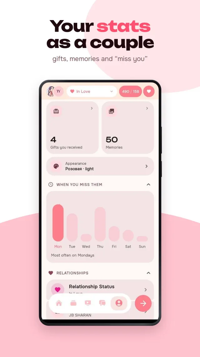 Togetherly: App for Couples - Screen 6