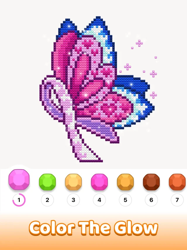 Jewelscapes: Color by Number - Screen 8