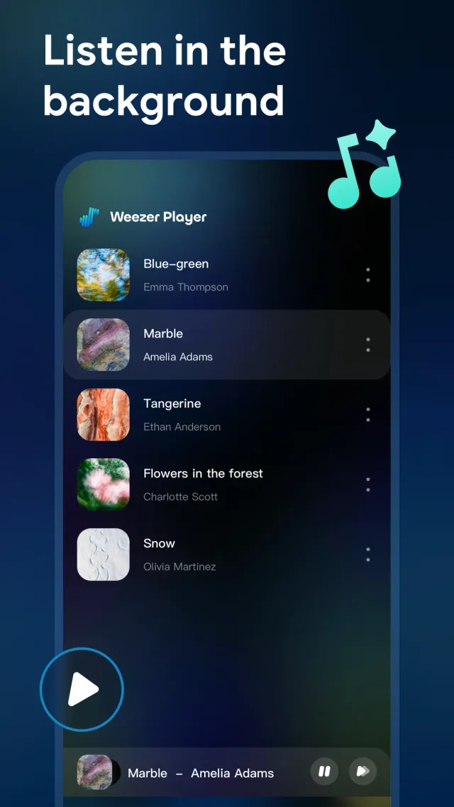 Weezer Player-PureListen - Screen 3
