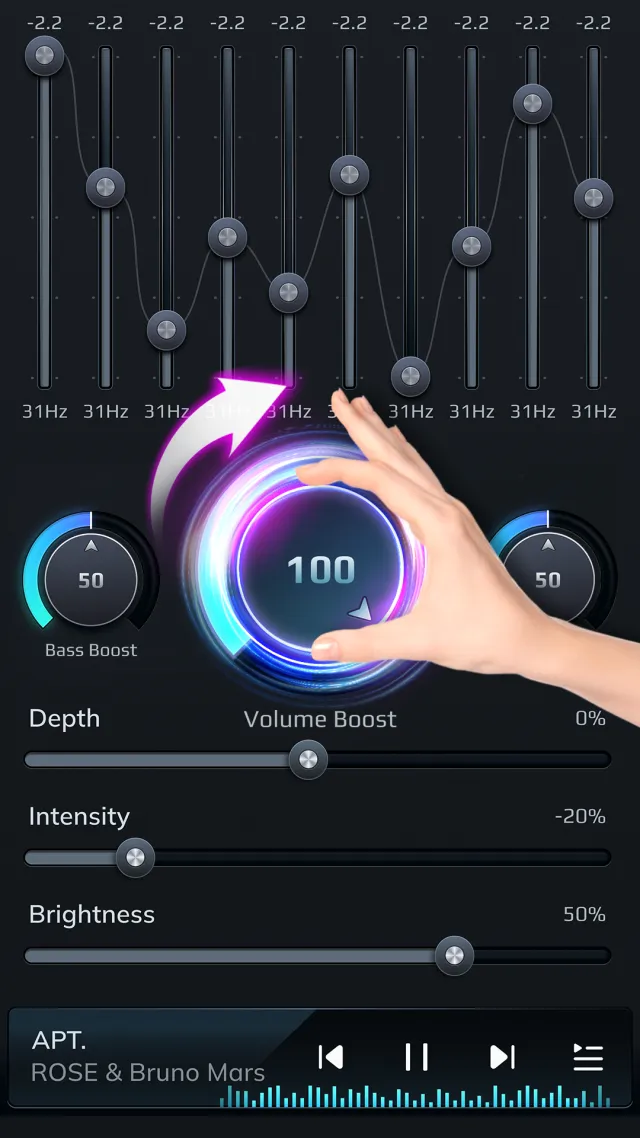 Equalizer & Extra Bass Booster - Screen 4