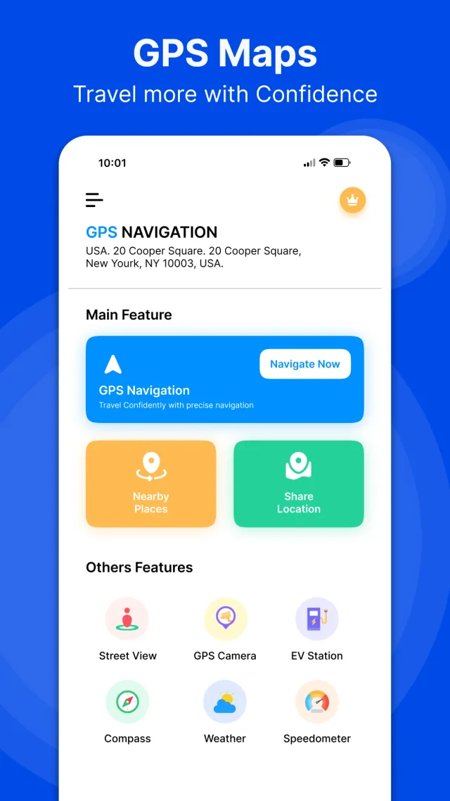 GPS Maps Navigation GPS Camera - Screen 2