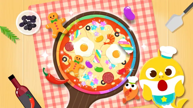 Baby Shark Pizza Game for Kids - Screen 2
