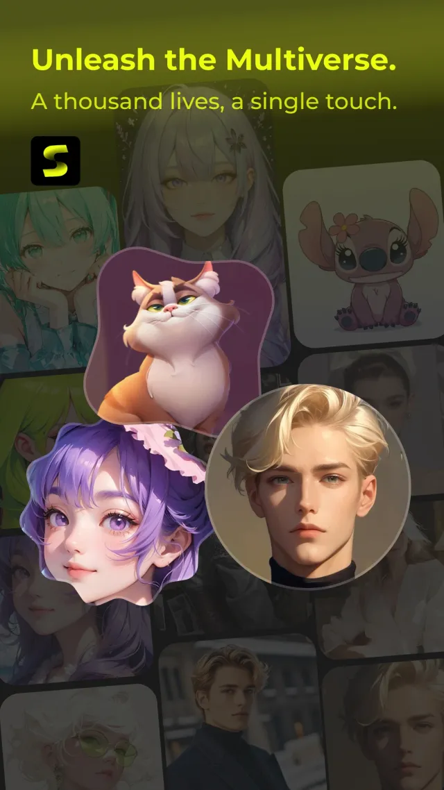 Soullink - Chat with AI Bots - Screen 1