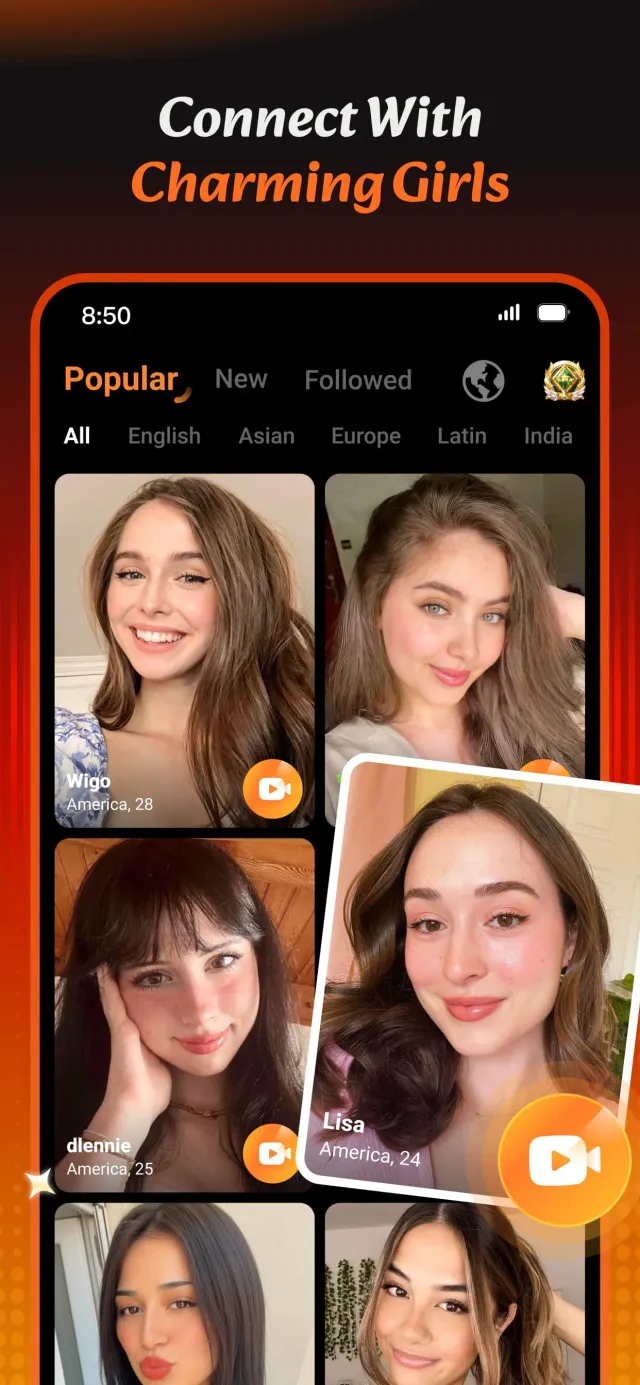Wigo Live-Live Video Chat - Screen 2