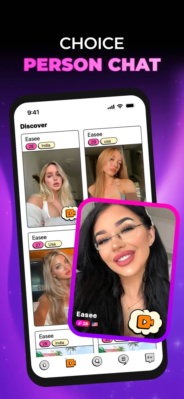 Easee - Share & Chat - Screen 2