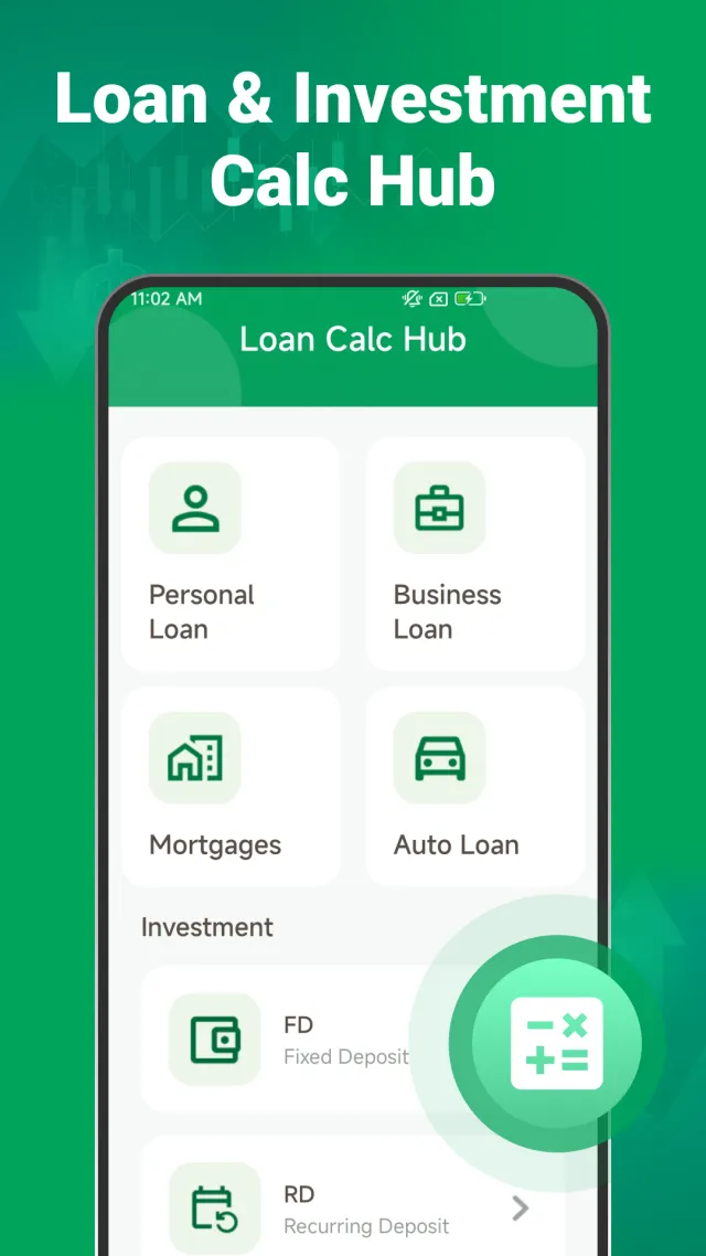 Loan Calc Hub - Screen 1