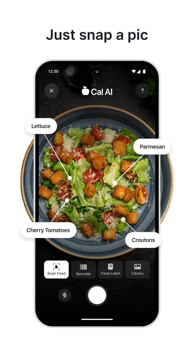 Cal AI - Food Calorie Tracker - Screen 2
