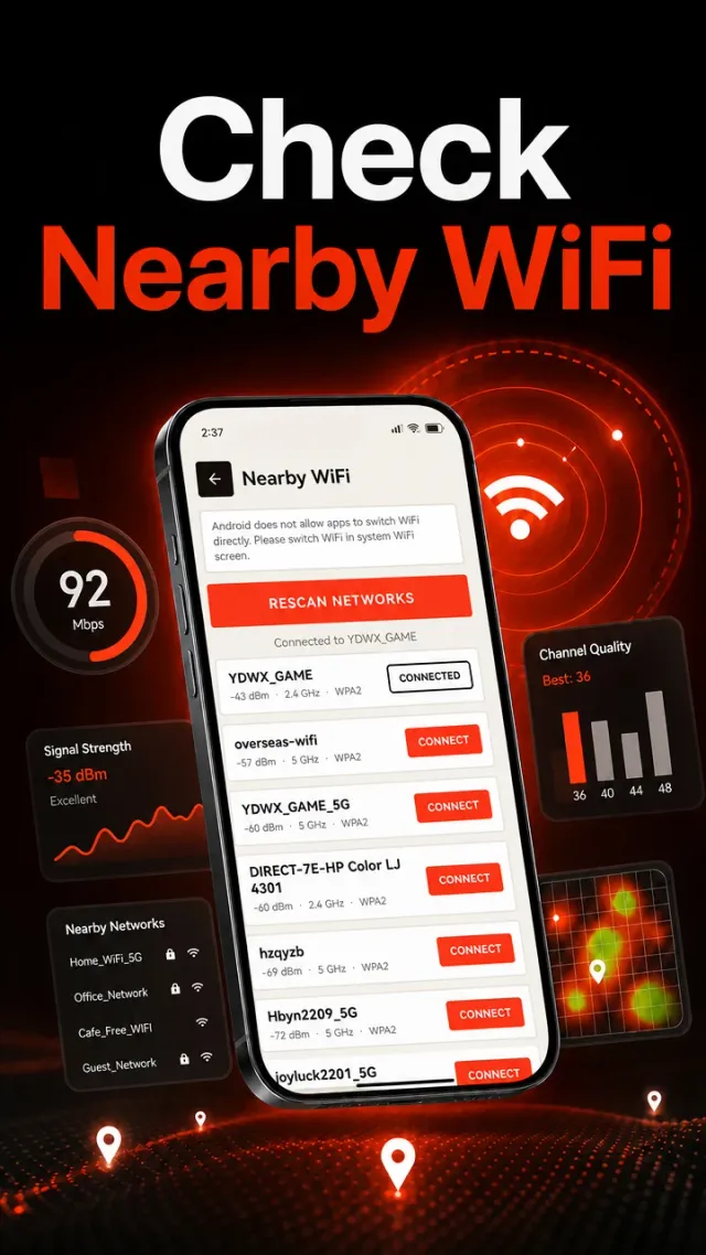 WiFi Signal Map - Screen 5