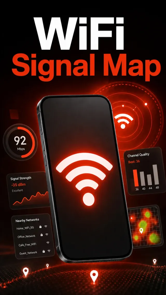 WiFi Signal Map - Screen 1