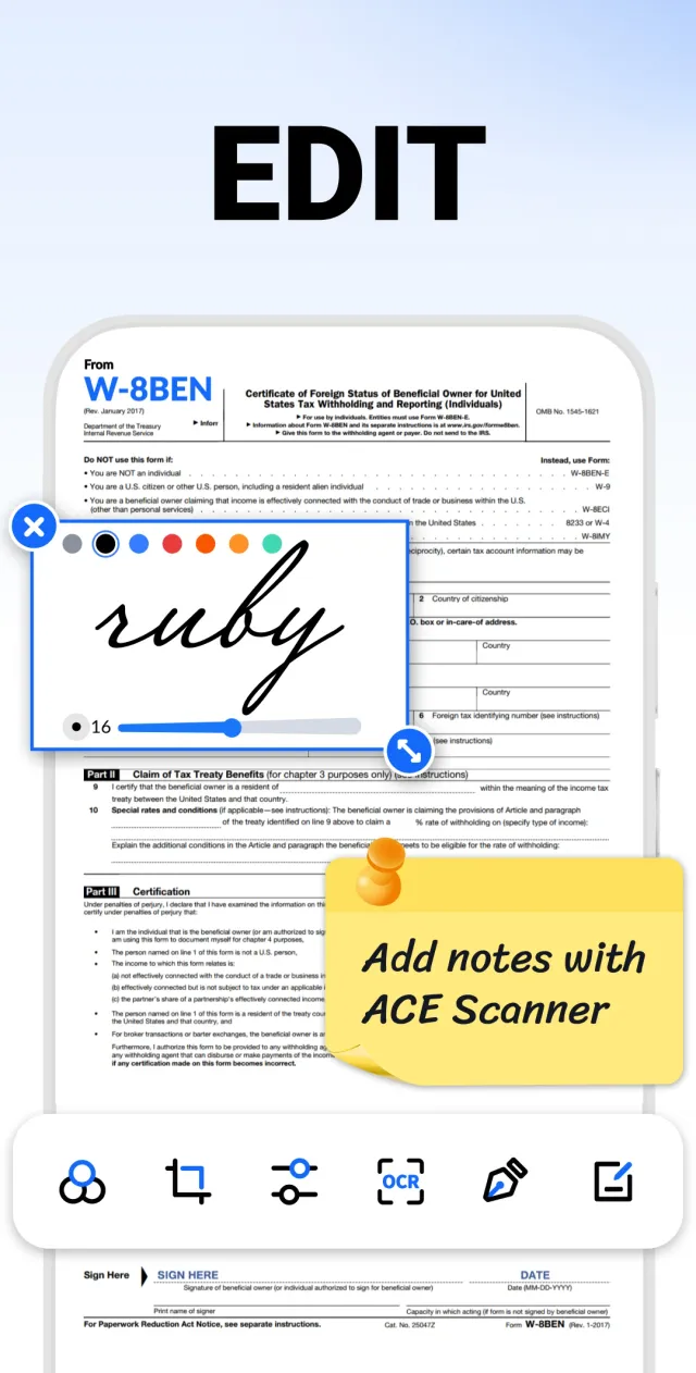 ACE Scanner - PDF Scanner App - Screen 4