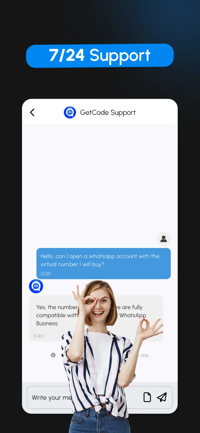 GetCode - Virtual Number SMS - Screen 6