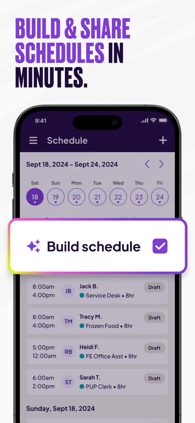 Homebase: Scheduling & Payroll - Screen 3