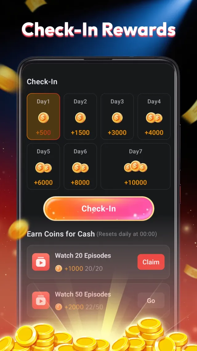 Lucky Drama - Shorts & Rewards - Screen 3