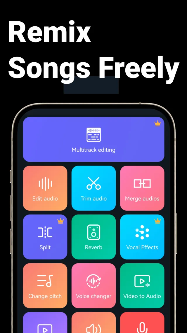 Music Audio Editor, MP3 Cutter - Screen 1