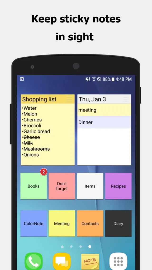 ColorNote Notepad Notes - Screen 2