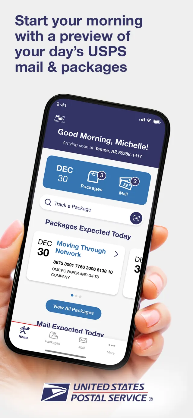 Informed Delivery® Mobile - Screen 1