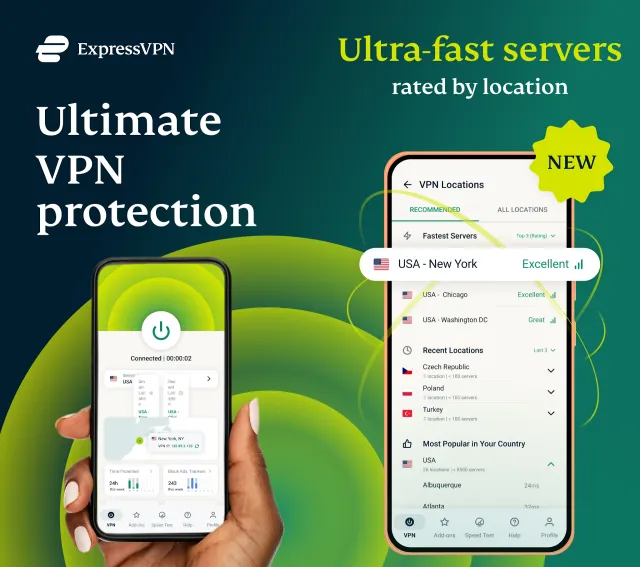 ExpressVPN: VPN Fast & Secure - Screen 1