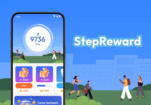 StepReward: Walk & Earn - Screen 1