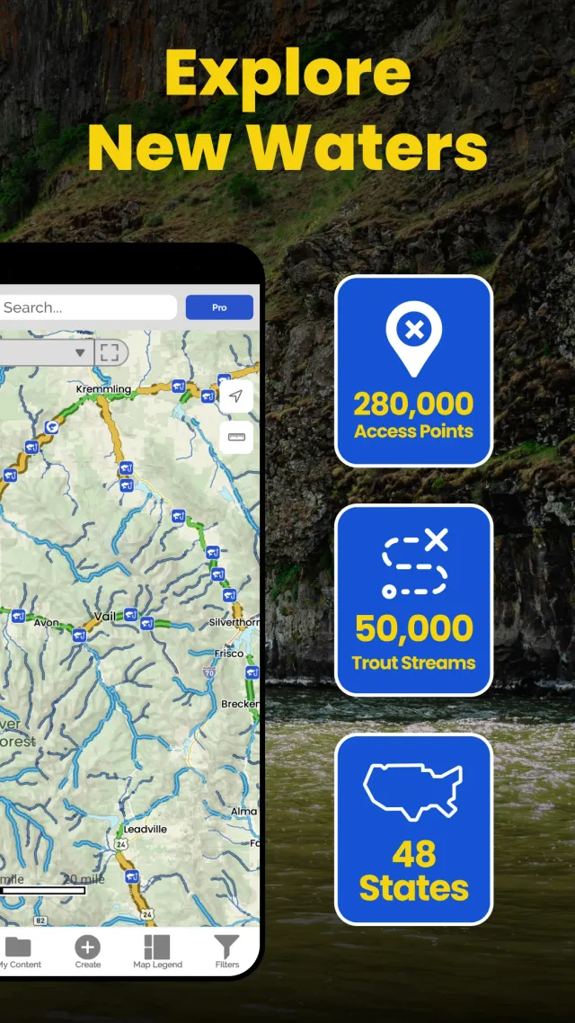 TroutRoutes: Trout Fishing App - Screen 2