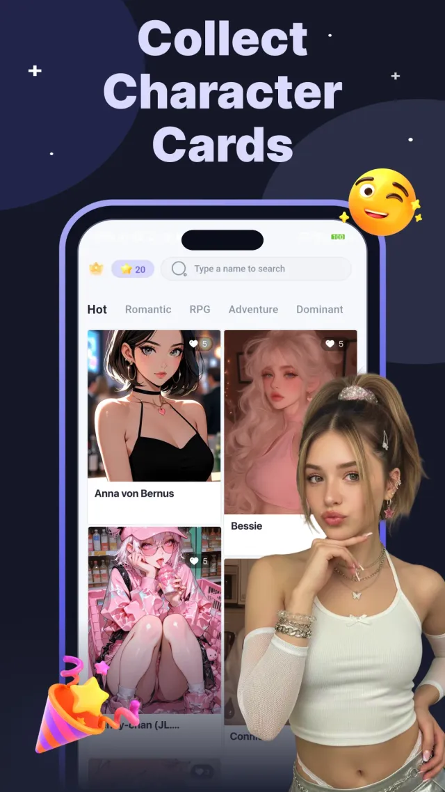 Amora - Anime AI Roleplay Chat - Screen 2