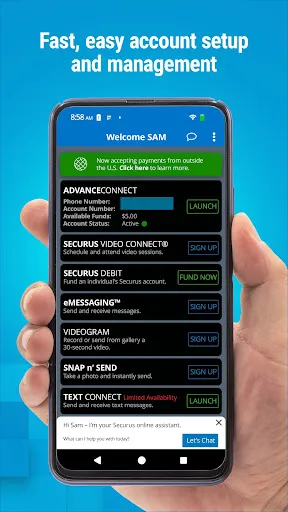 Securus Mobile - Screen 4