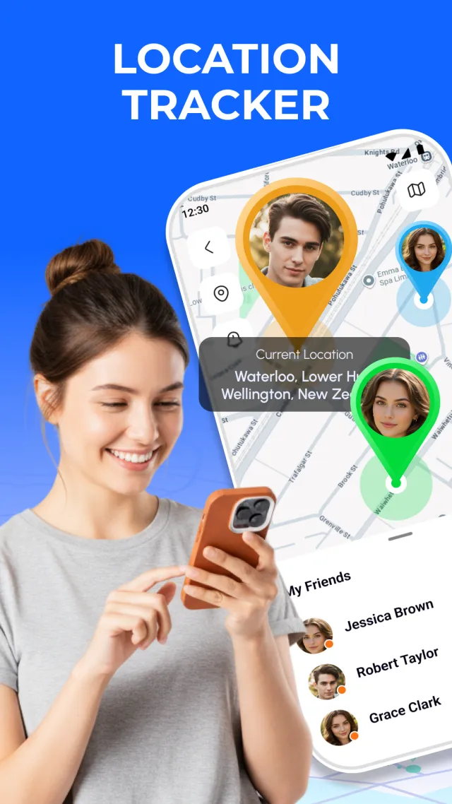Phone Tracker Locator With GPS - Screen 1