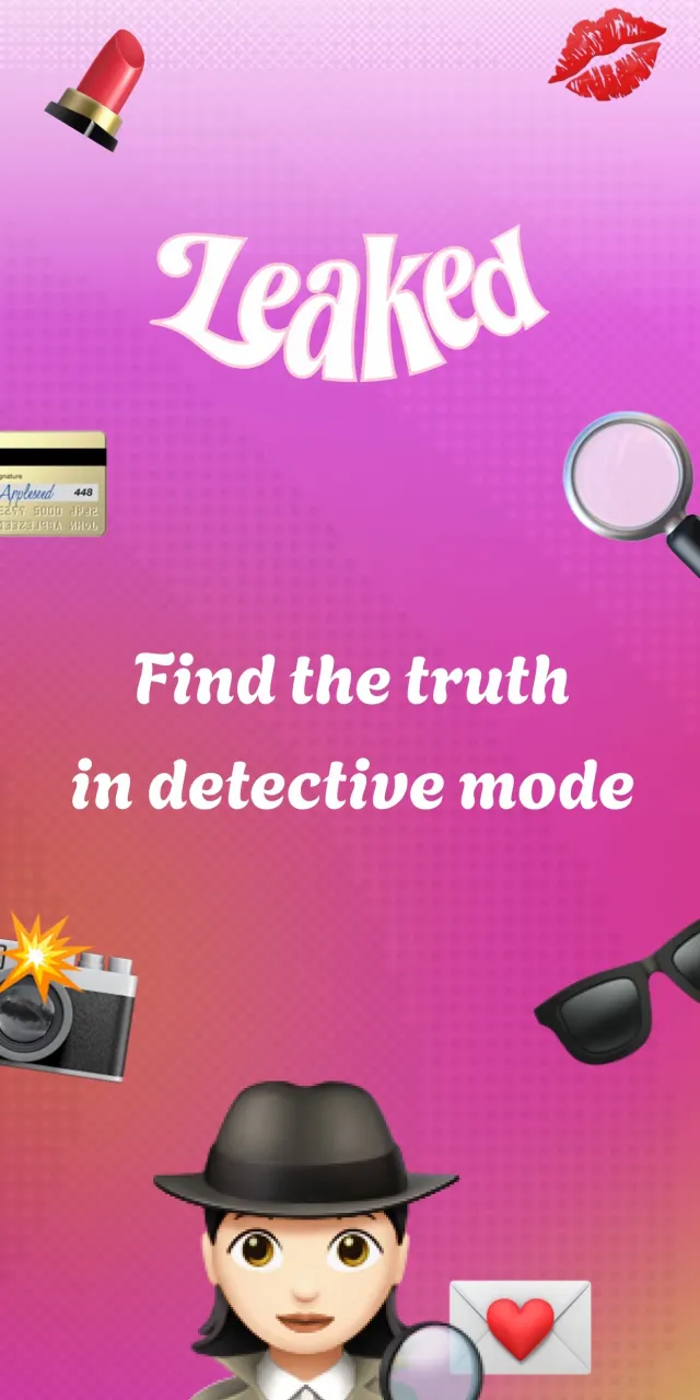 Leaked · Mobile Detective - Screen 1
