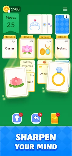 Solitaire Associations Journey - Screen 1