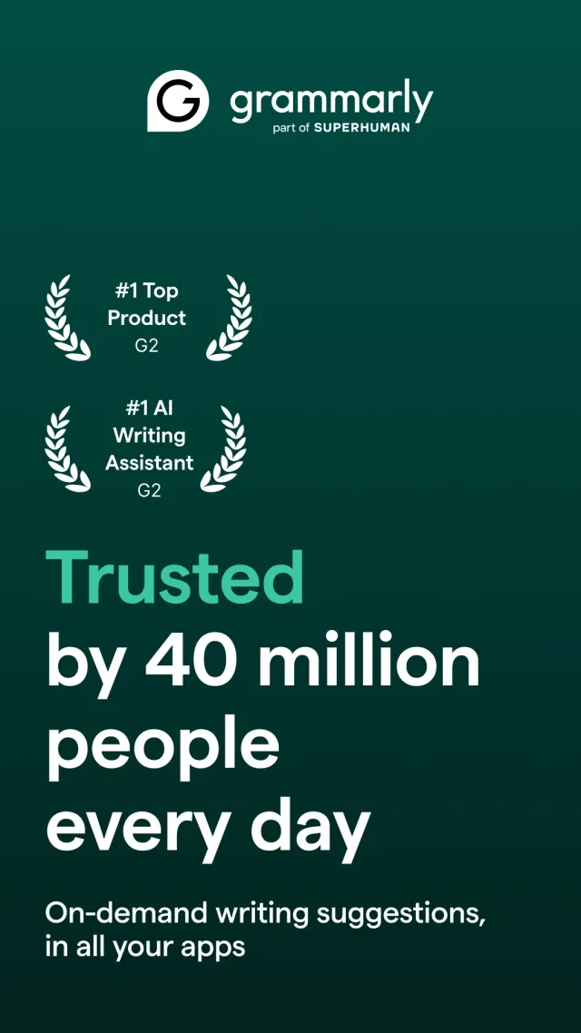 Grammarly-AI Writing Assistant - Screen 1