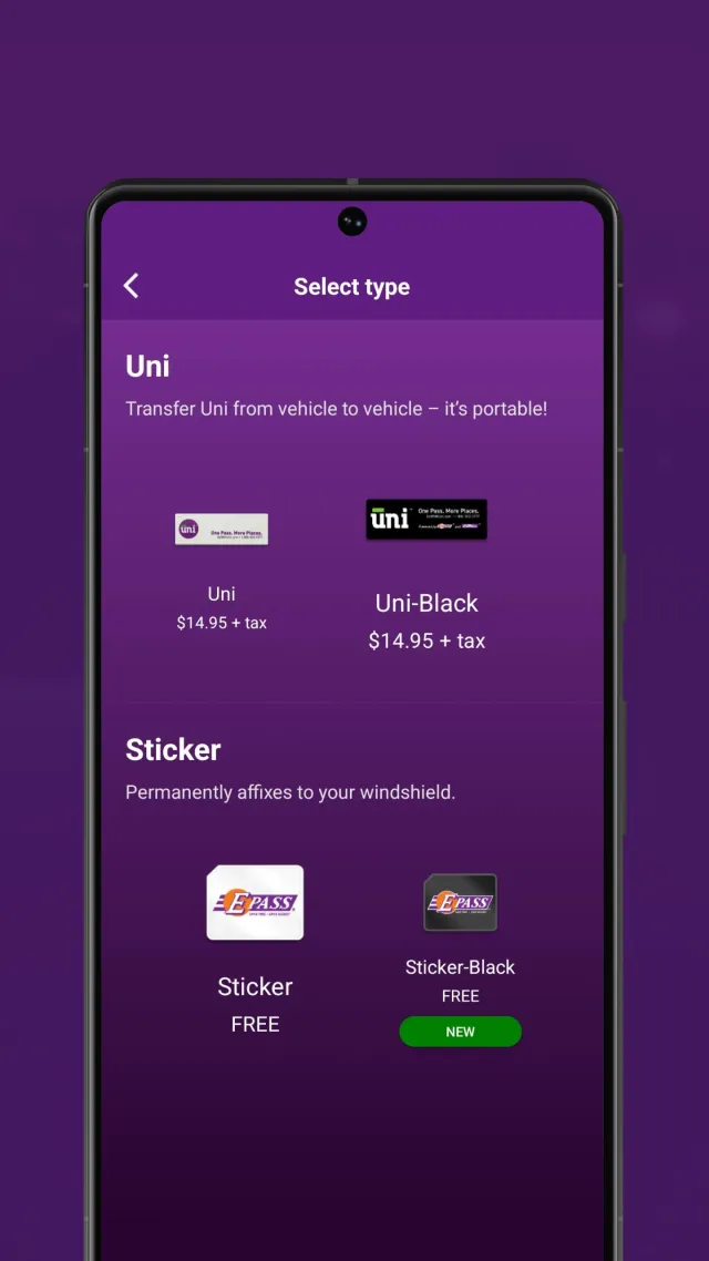 E-PASS Toll App - Screen 7