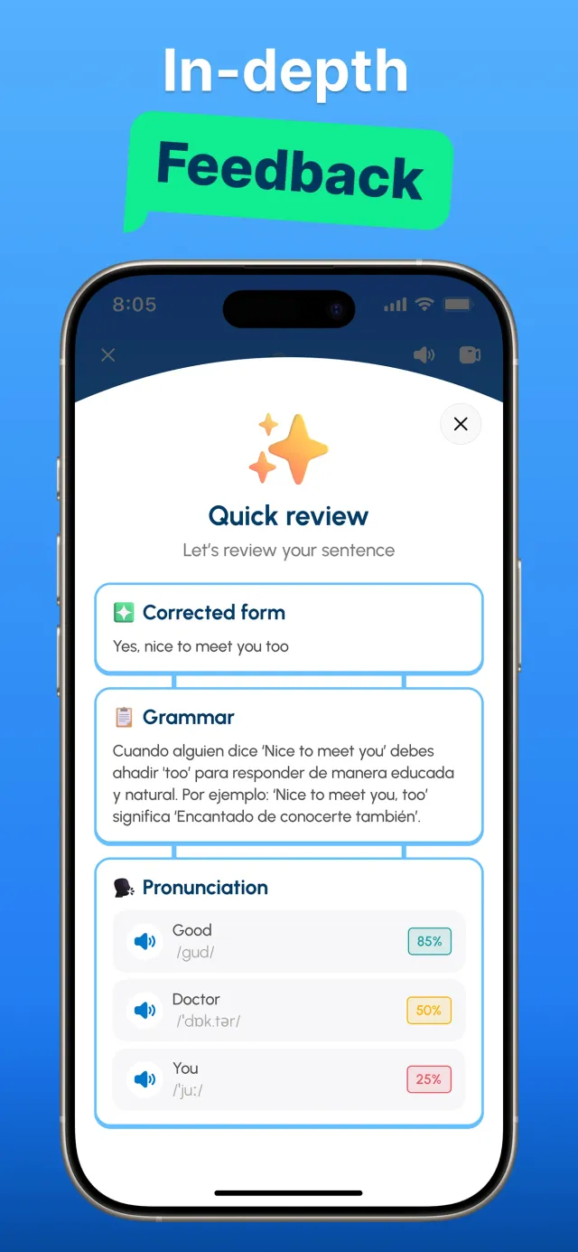 SpeakUp AI - Language Learning - Screen 6