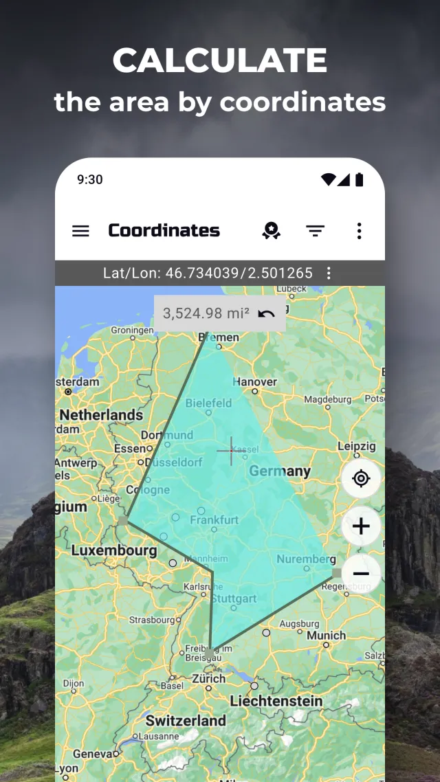 GPS Coordinates Locator Map - Screen 6