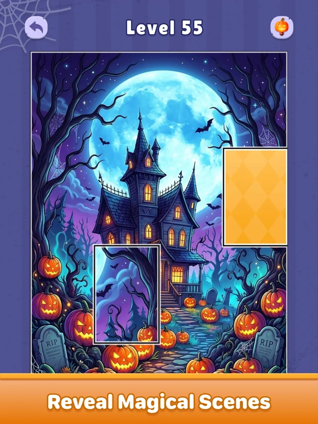 Halloween Jigcard-Puzzle Game - Screen 8