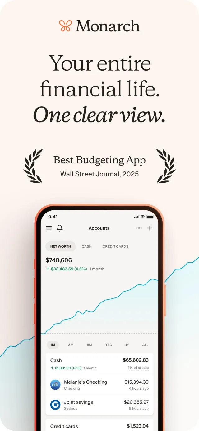 Monarch: Budget & Track Money - Screen 1