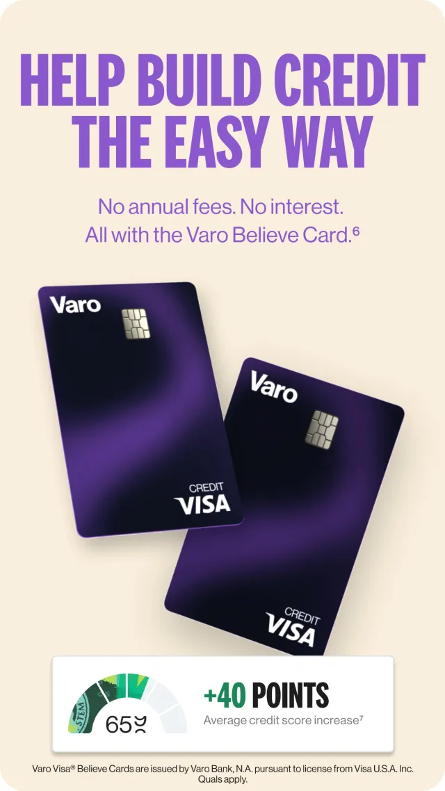 Varo Bank: Online Banking - Screen 5