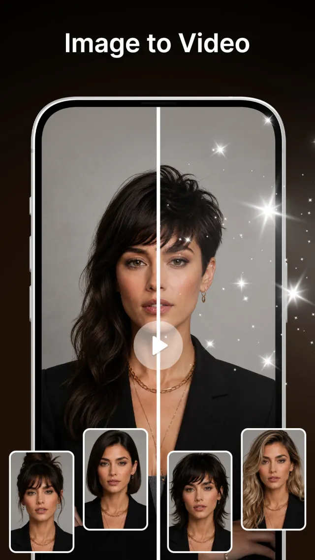 AI Hairstyle Try On & Color - Screen 2
