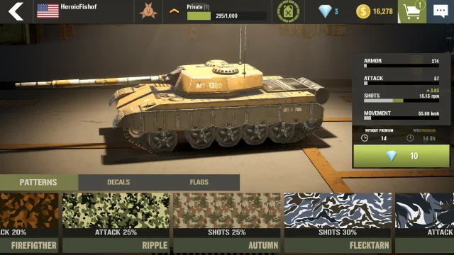 War Machines：Tanks Battle Game - Screen 4