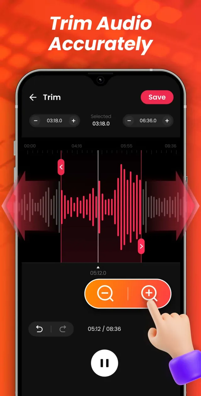 Audio Editor, MP3 Cutter - Screen 2