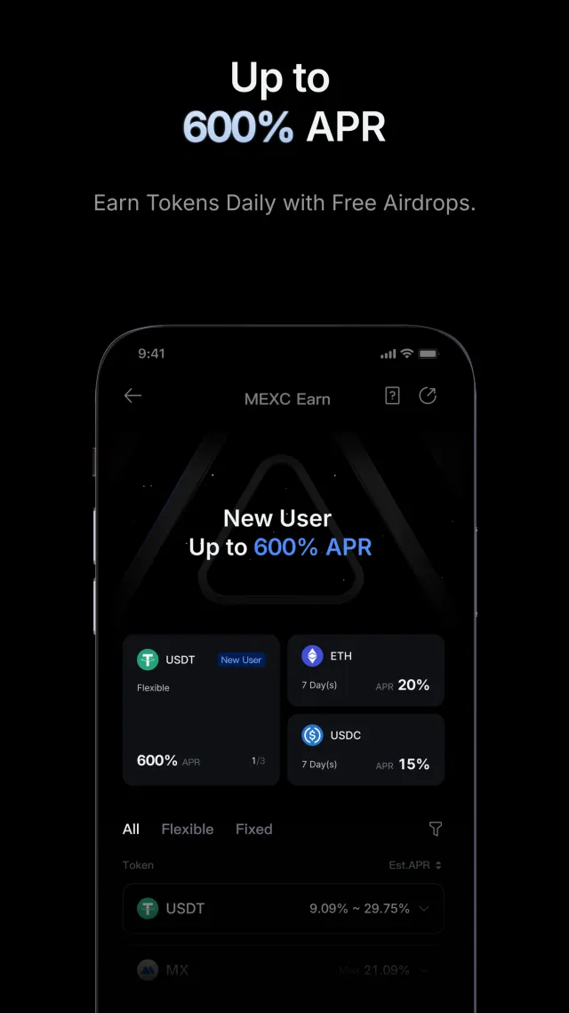 MEXC: Buy Bitcoin & Crypto - Screen 5